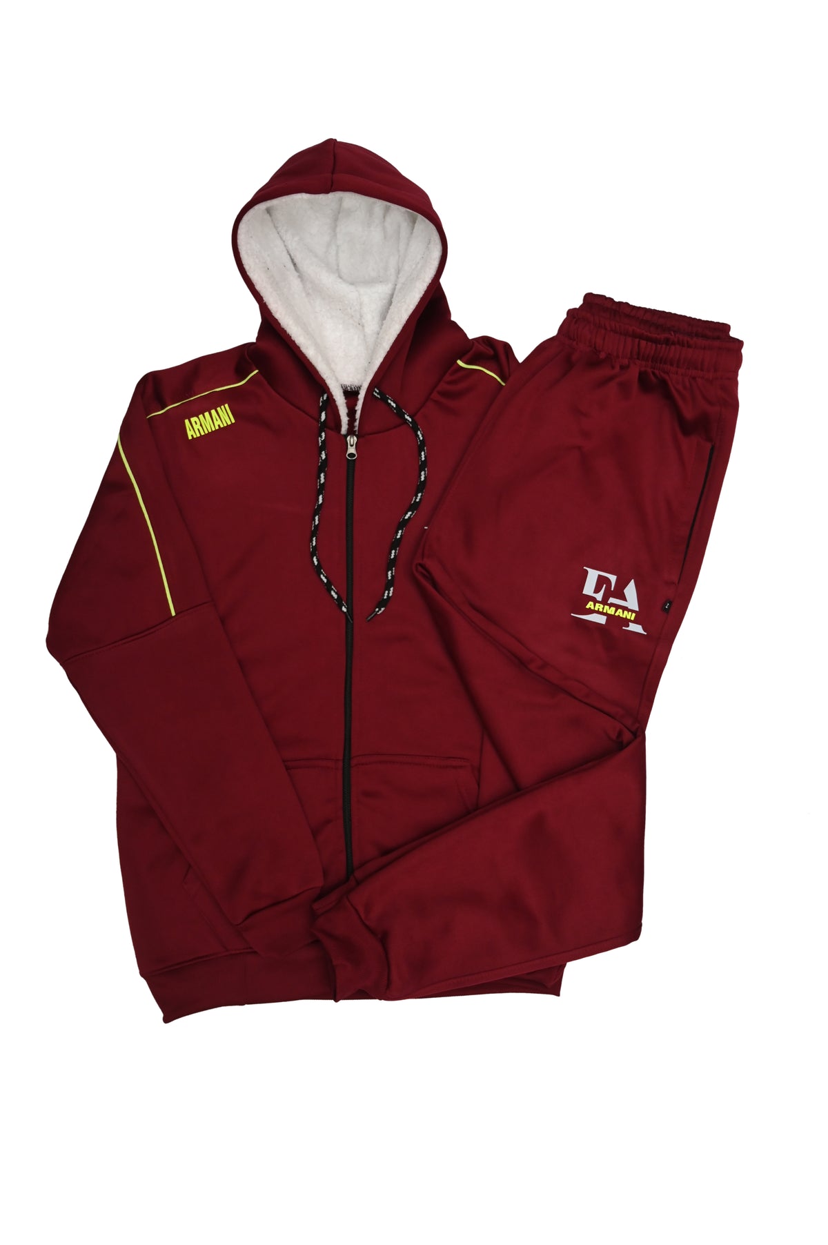 Premium Maroon Winter Tracksuit – Stylish, Warm & Comfortable